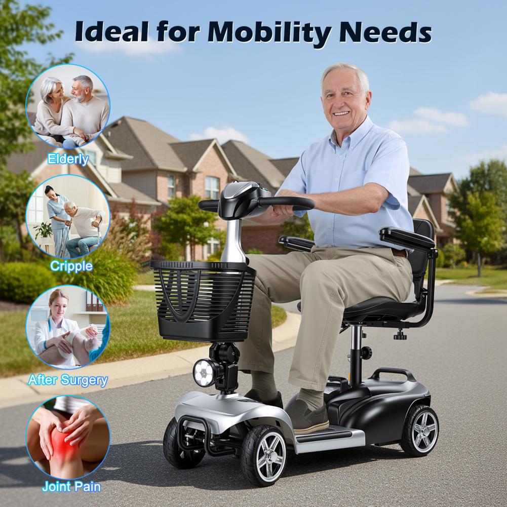 Mobility Scooter with LED Ligh - огляд і ціна Electric Scooter Charger