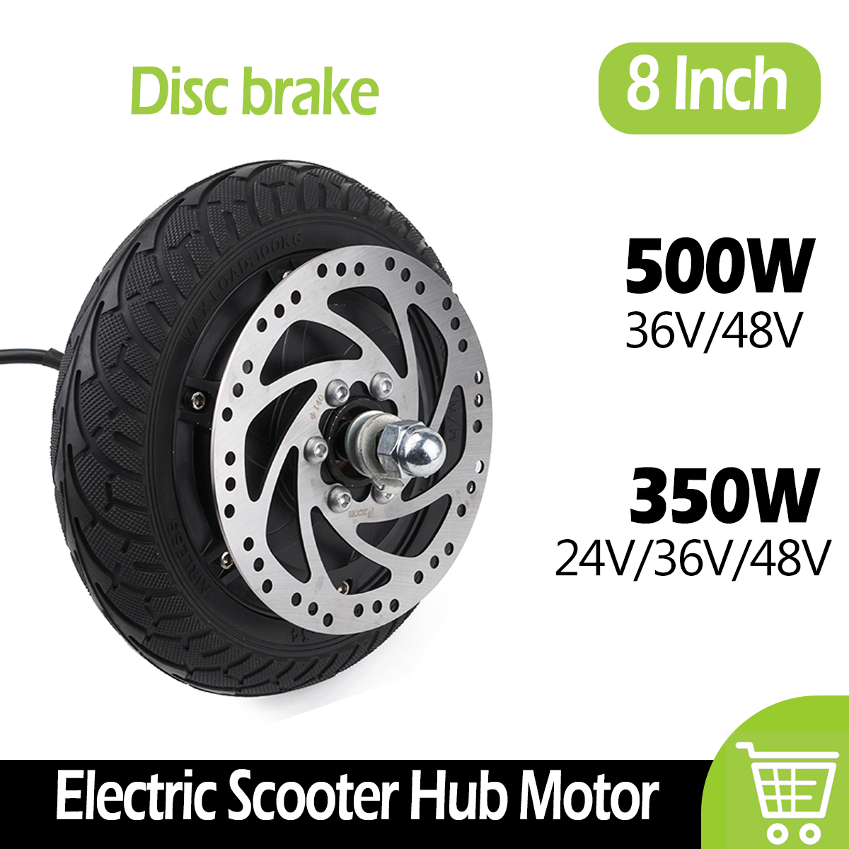 8 Inch Electric Scooter Motor  - огляд і ціна Electric Scooter 500W
