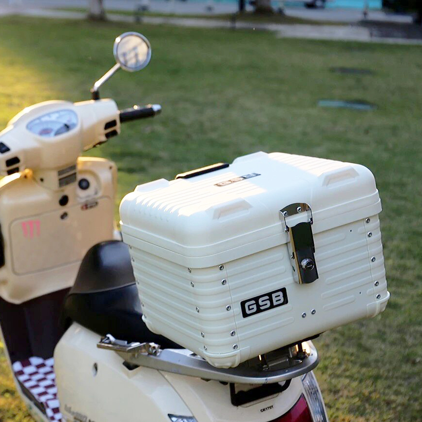 47L Motorcycle Top Case Moto T - огляд і ціна Scooter Helmet Set