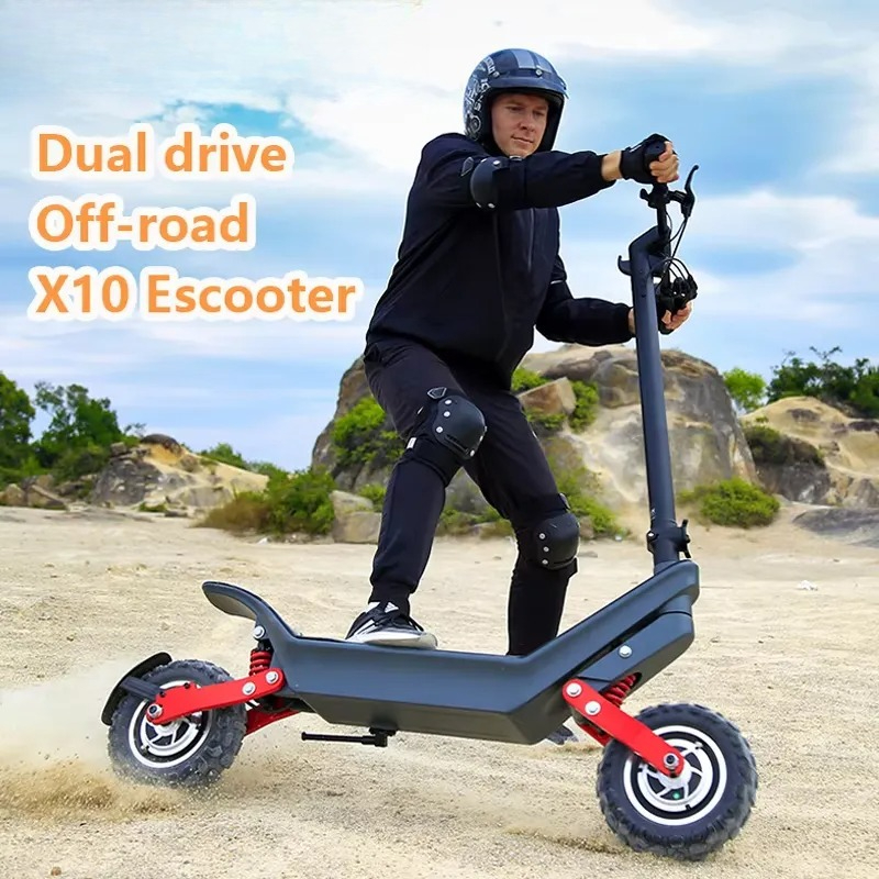 Powerful 2000W Dual Motor X10  - огляд і ціна Electric Scooter Adults