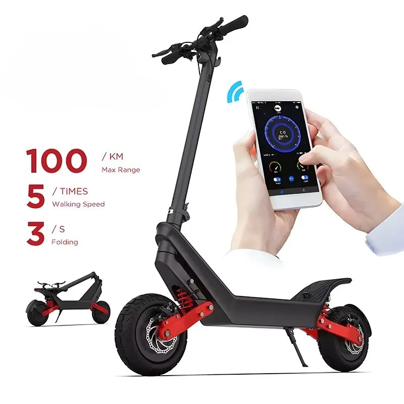 Powerful 2000W Dual Motor X10  - огляд і ціна Electric Scooter Adults
