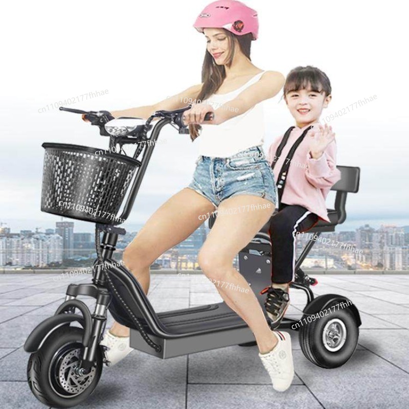 Electric Tricycle Small Mini F - огляд і ціна Folding Electric Scooter