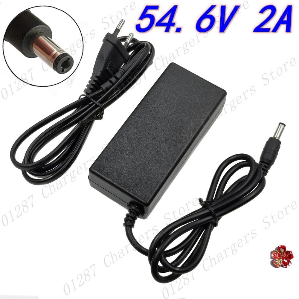 54.6V 2A Charger for 48V Li-io - огляд і ціна Electric Scooter Charger
