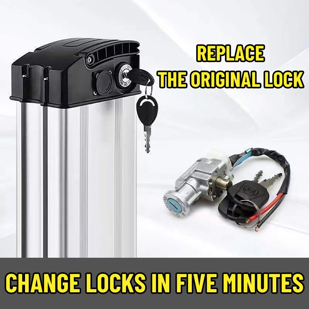 E-Bike Battery Lock With 2 Key - огляд і ціна Electric Scooter Charger