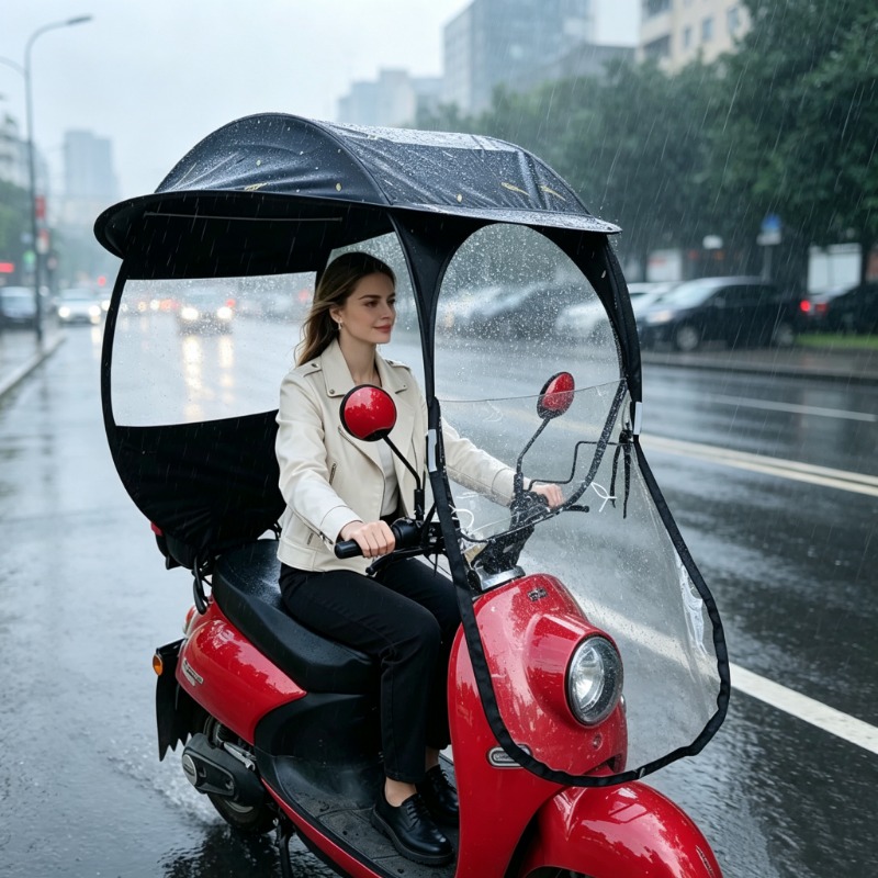 Windproof Waterproof Electric  - огляд і ціна Electric Scooter Rain Cover