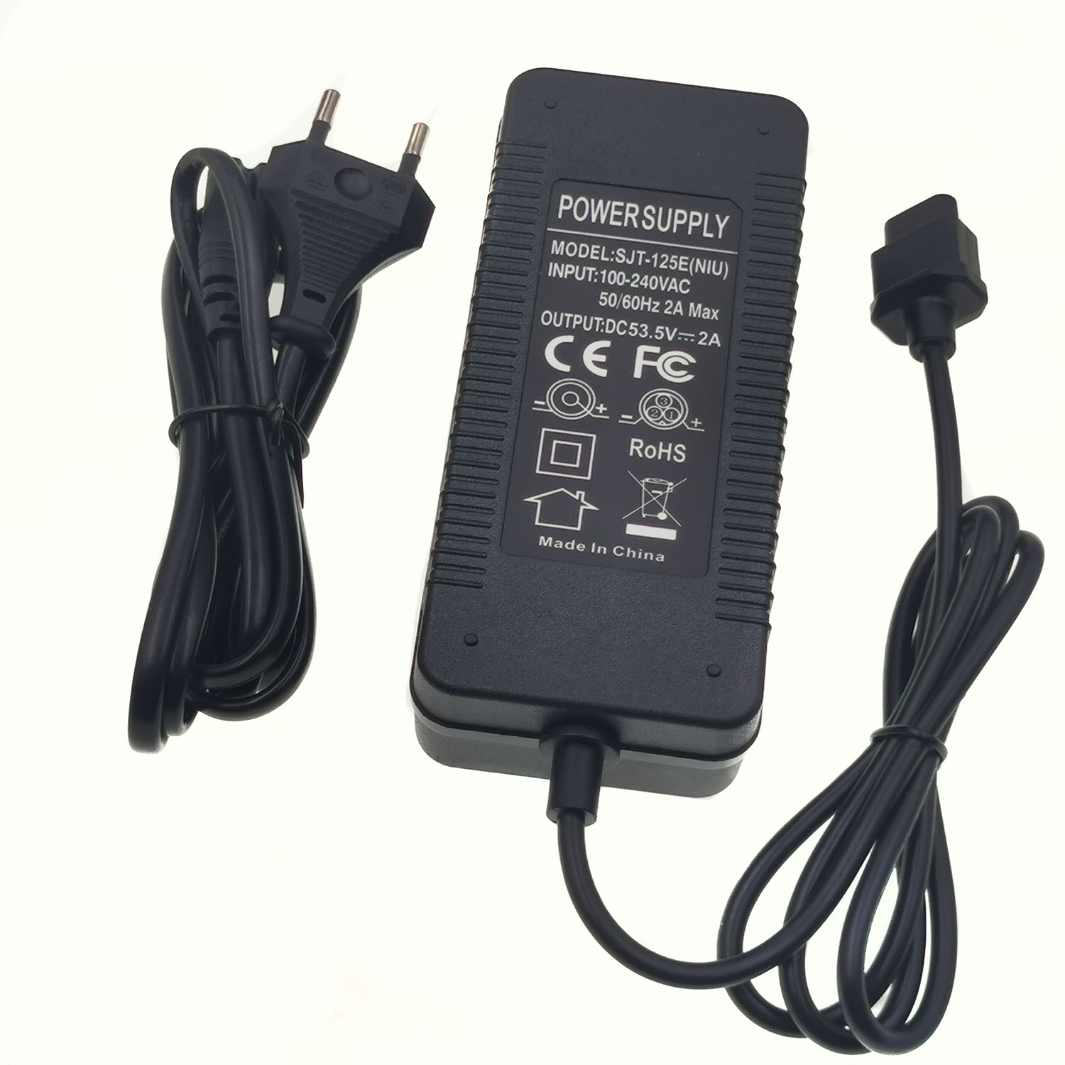 53.5V 2A Battery Charger for N - огляд і ціна Electric Scooter Charger