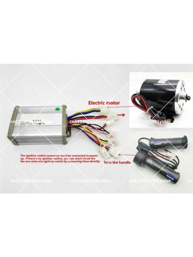 DC High Speed Motor Controller - огляд і ціна Electric Scooter 500W