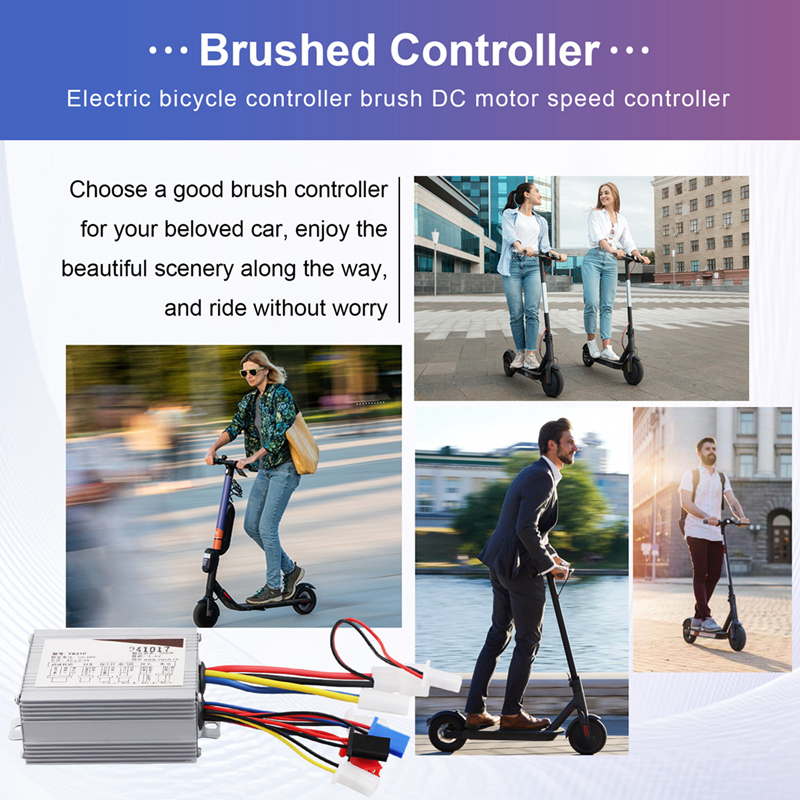 Electric Bike Bicycle Brushed  - огляд і ціна Electric Scooter