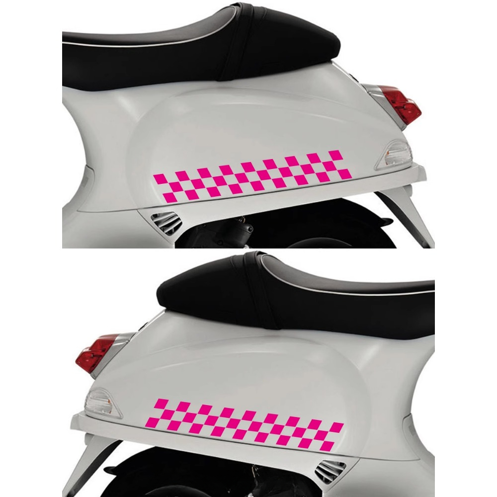 2pcs Checkered Flag Motorcycle - огляд і ціна Scooter Helmet Set